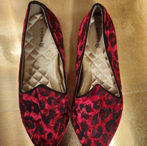 Birdies Velvet Flats Women's Size 7 - Picture 2 of 12